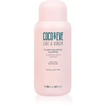 Coco & Eve Like A Virgin Clarifying Detox Shampoo curatarea profunda a scalpului cu efect detoxifiant