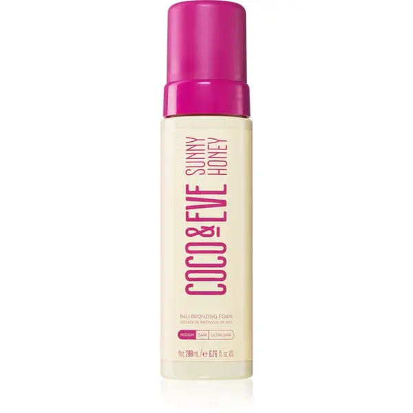 Coco & Eve Sunny Honey Bali Bronzing Foam spuma autobronzanta Medium 200 ml