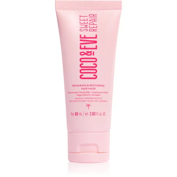 Coco & Eve Sweet Repair Repairing & Restoring Hair Mask masca hidratanta pentru intarire si stralucire 60 ml