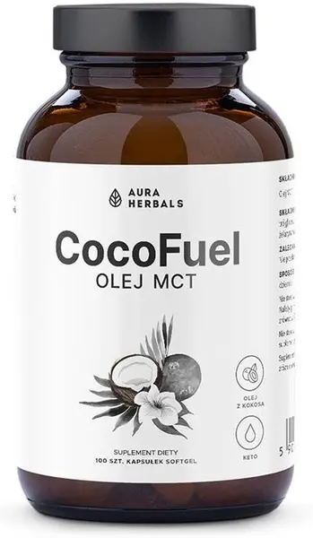 CocoFuel, 100 capsule, Aura Herbals