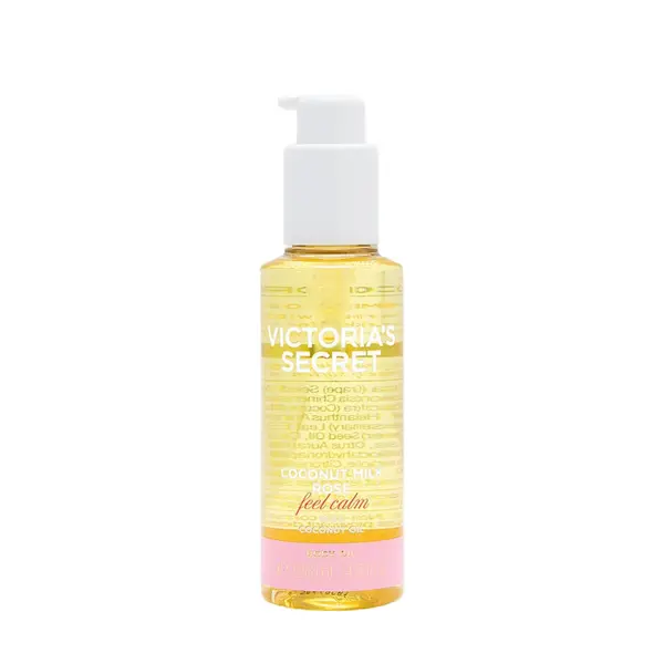 Coconut milk rose body oil