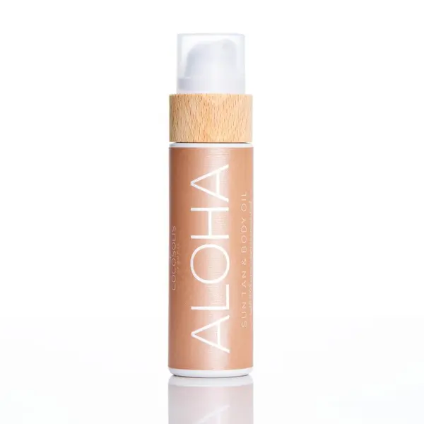 Cocosolis Aloha Suntan & Body Oil Ulei organic pentru un bronz rapid și saturat Volum 110 ml