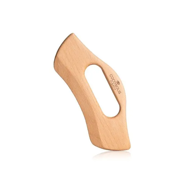 Cocosolis Body GUA SHA Anti-celulitic & Sculpting Massager Aparat de masaj pentru corp din lemn natural Volum 1 bucata.