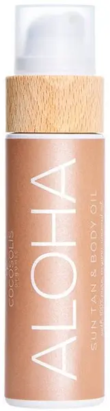 Cocosolis Suntan & Body Ulei bio pentru bronzare rapidă Aloha, 110 ml