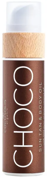 Cocosolis Suntan & Body Ulei bio pentru bronzare rapidă Choco, 110 ml