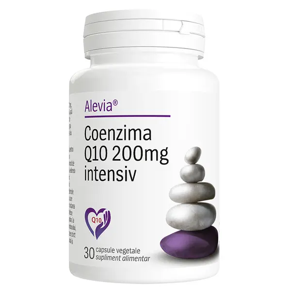 Coenzima Q10 200mg intensiv, 30 capsule, Alevia
