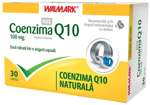 Coenzima Q10 Max 30 capsule 100 mg