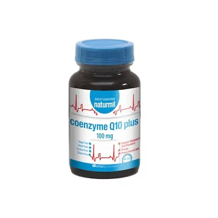 Coenzima Q10 Plus 100 mg, 60 capsule, Naturmil