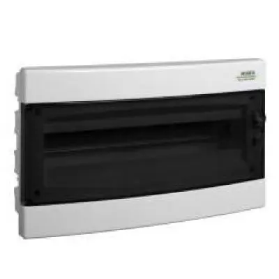 Cofret de distributie din plastic, montare incastrata , usa transparenta, IP40, 1 rand, 12 module Noark PNF 12T ( 101512 )