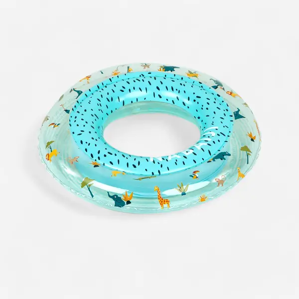 Colac gonflabil piscină transparent 51 cm imprimeu SAVANĂ