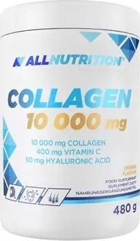 Colagen 10 000 mg, portocală, 480 g, AllNutrition