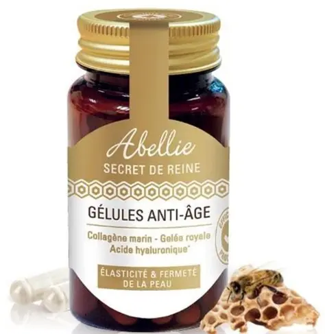 Colagen + Acid hialuronic, 60 capsule, Famille Mary