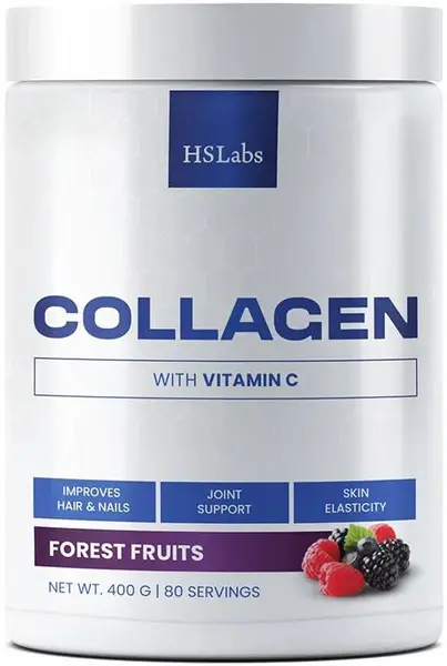 Colagen cu vitamina C, fructe de pădure, 400 g, HS Labs