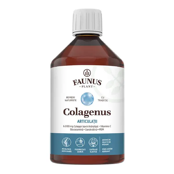 Colagenus Articulații, Colagen lichid, 500 ml, Faunus Plant