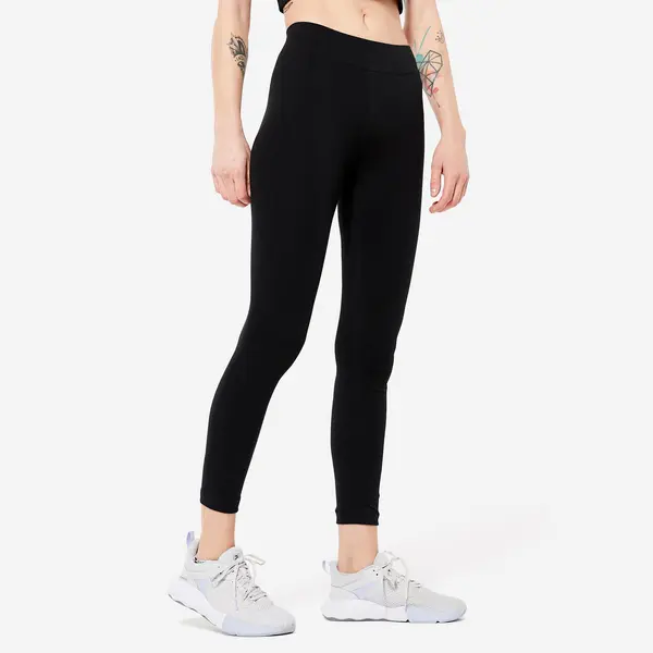 Colanţi Slim Fitness Negru Damă