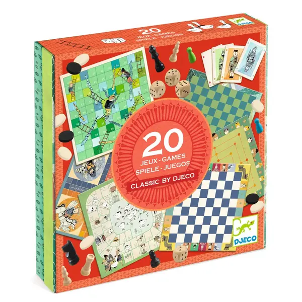 Colectia Djeco - 20 jocuri clasice