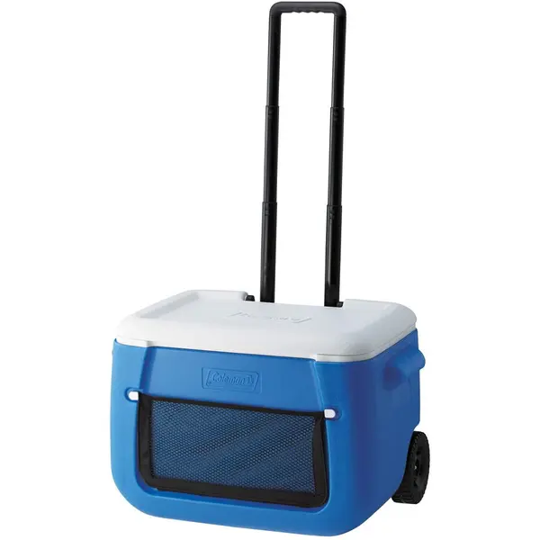 Coleman Lada frigorifica Coleman cool box 47 litri, Polylite Wheeled Mesh 50 Qt, cu roti, 2000036081