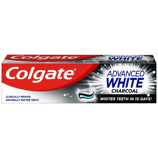 Colgate Pasta de dinti, Advanced White Charcoal, 100 ml