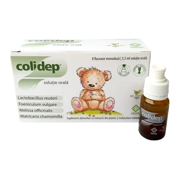 Colidep, 8 flacoane, Dr. Phyto