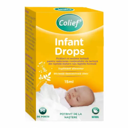 Colief picaturi cu lactaza pentru colici Infant Drops 15 ml Zephyr Labs