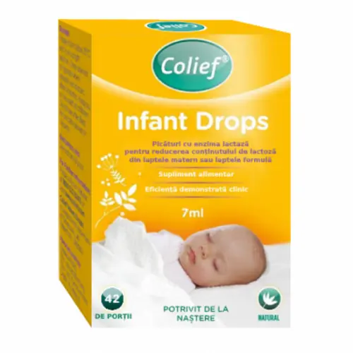 Colief picaturi cu lactaza pentru colici Infant Drops 7 ml Zephyr Labs