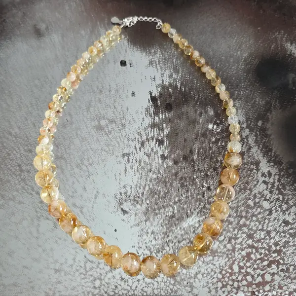 Colier citrin Glow#183