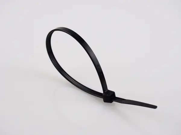 Colier furtun 100buc., culoare: negru, latime 8 mm, lungime 370mm, max diam 100mm, material: plastic poliamida 6.6