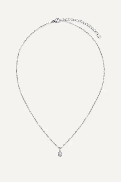 Colier Pear - SILVER