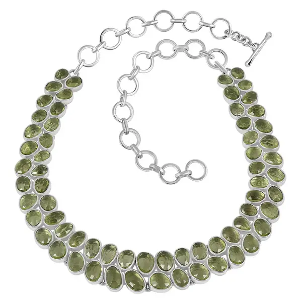Colier peridot – 65 pietre naturale