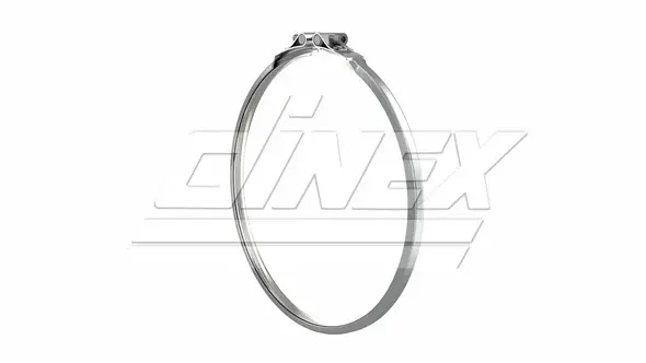 Colier sistem esapament (267mm, otel inoxidabil) potrivit MERCEDES potrivit MERCEDES ACTROS MP4 MP5, ANTOS, AROCS 471.943-OM936.916 07.11-
