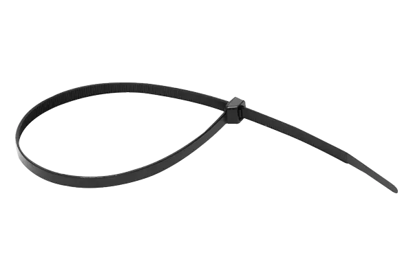 Coliere Nylon Negre 2.4 80 Mm Set 100 Buc