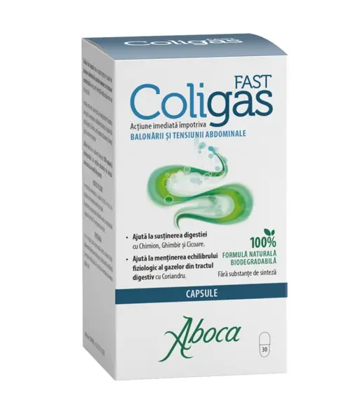 Coligas Fast, 30 capsule, Aboca