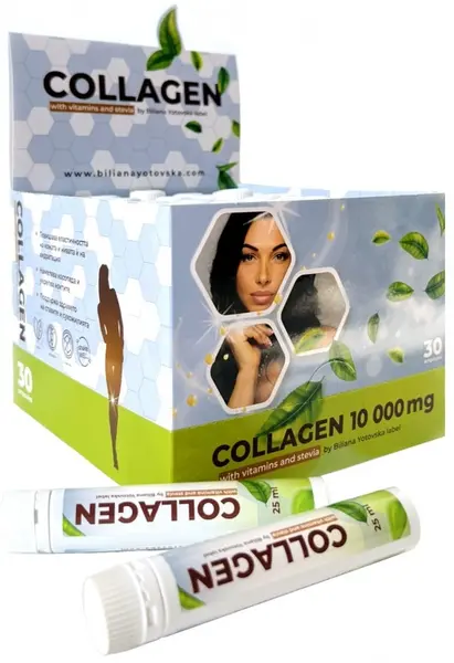 Collagen, 10 000 mg, 30 shoturi х 25 ml, BY Supplements