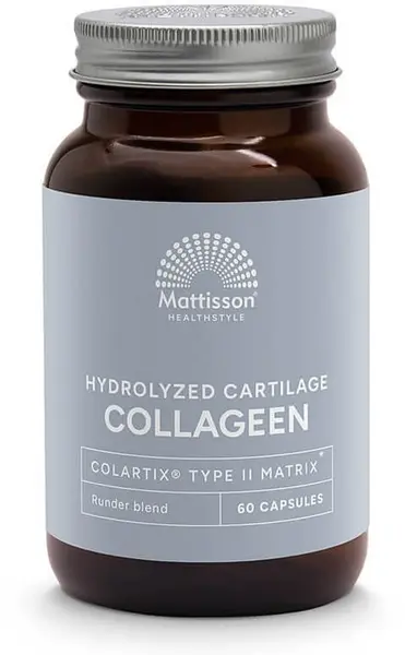 Collagen Peptan Type II, 60 capsule, Mattisson Healthstyle