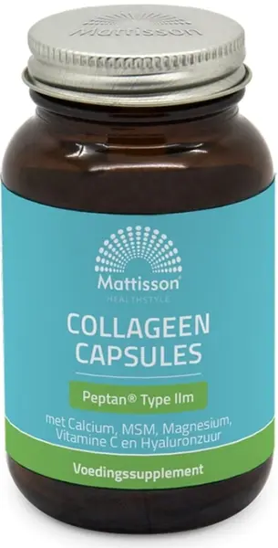 Collagen Peptan Type II, 60 capsule, Mattisson Healthstyle