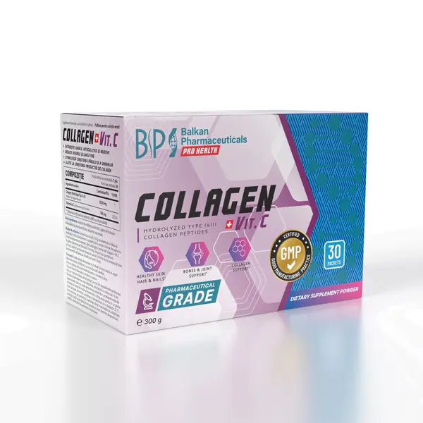 Collagen + Vit. C, 300g, 30 plic.