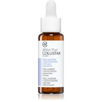 Collistar Attivi Puri Collagen+Glycogen Antiwrinkle Firming Ser pentru reducerea semnelor de imbatranire cu colagen