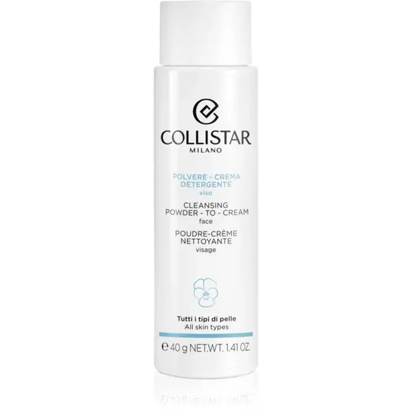 Collistar Cleansing Powder-to-cream face cremă de curățare 40 g