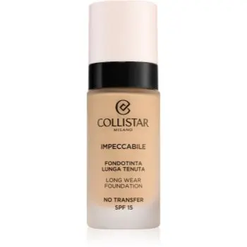 Collistar Impeccabile Long Wear Foundation machiaj persistent
