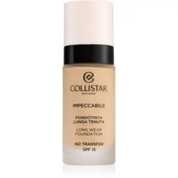 Collistar Impeccabile Long Wear Foundation machiaj persistent