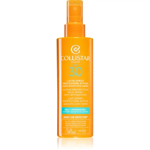 Collistar Sun Active Protection Milk Spray lotiune protectoare pentru plaja SPF 50 200 ml