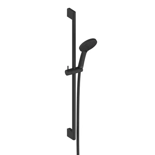 Coloana dus Duravit UV0680002046, aparenta, 700 mm, 3 functii, Negru mat