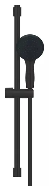 Coloana dus Grohe Tempesta 110, 269152433, montare pe perete, universala, 600 mm, 2 functii, Negru mat
