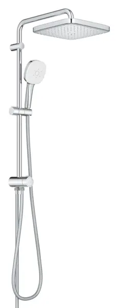 Coloana dus Grohe Tempesta Cube 250, aparent, dus fix 250 mm, 1 functie, crom, 26977001