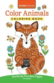 Color Animals Coloring Book: Perfectly Portable Pages, Paperback/Jess Volinski