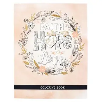 Color Bk Faith Hope Love, Hardcover/***