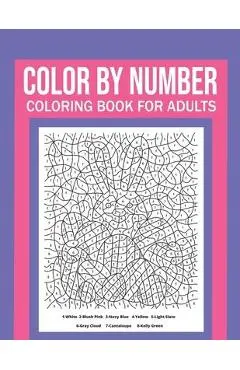 Color By Number Coloring Book For Adults: Stress Relieving And Relaxing Designs! - Dylan Meyer