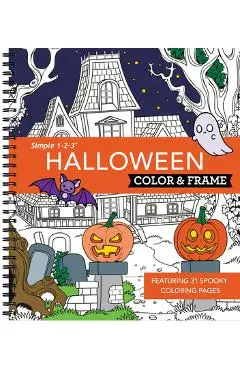 Color & Frame - Halloween (Coloring Book) - New Seasons