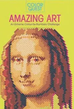 Color Quest: Amazing Art: Extreme Color-By-Number Pictures to Reveal, Paperback/Lauren Farnsworth