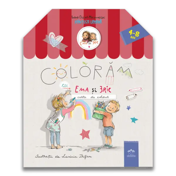 Coloram cu Ema si Eric: Carte de colorat